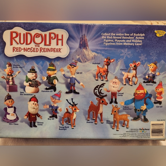 Memory Lane Rudolph the Red Nosed Reindeer figurines. - Picture 3 of 3